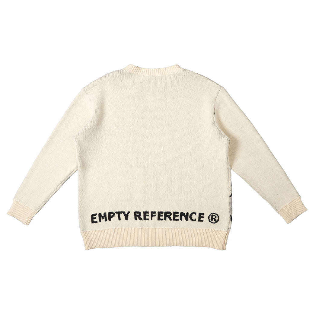 EMPTY REFERENCE Rabbit Knit Sweater