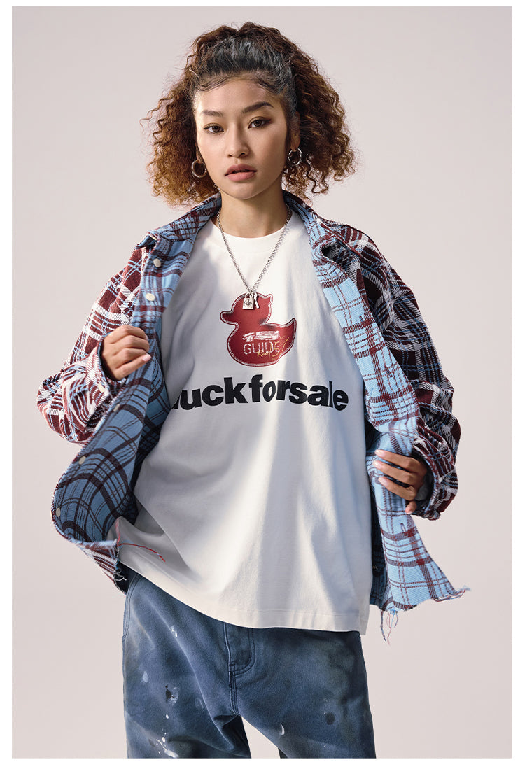 Remedy Wave Plaid Reversible Long Sleeve Shirt