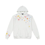 MEDM Graffiti Flower Print Hoodie