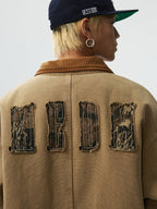MEDM Camouflage Logo Patch Detroit Jacket