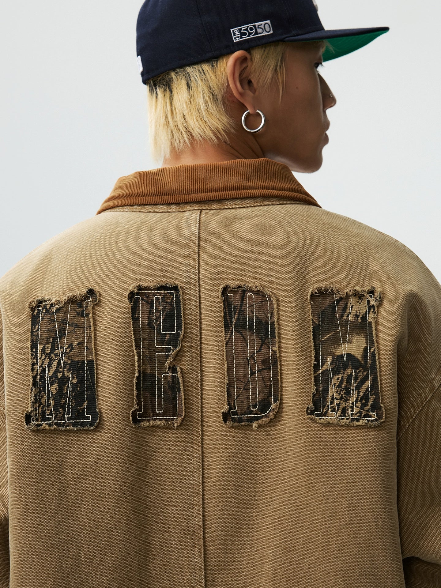 MEDM Camouflage Logo Patch Detroit Jacket
