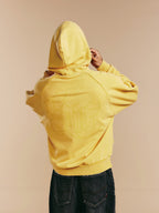 1807 Washed Fade Foam Print Hoodie