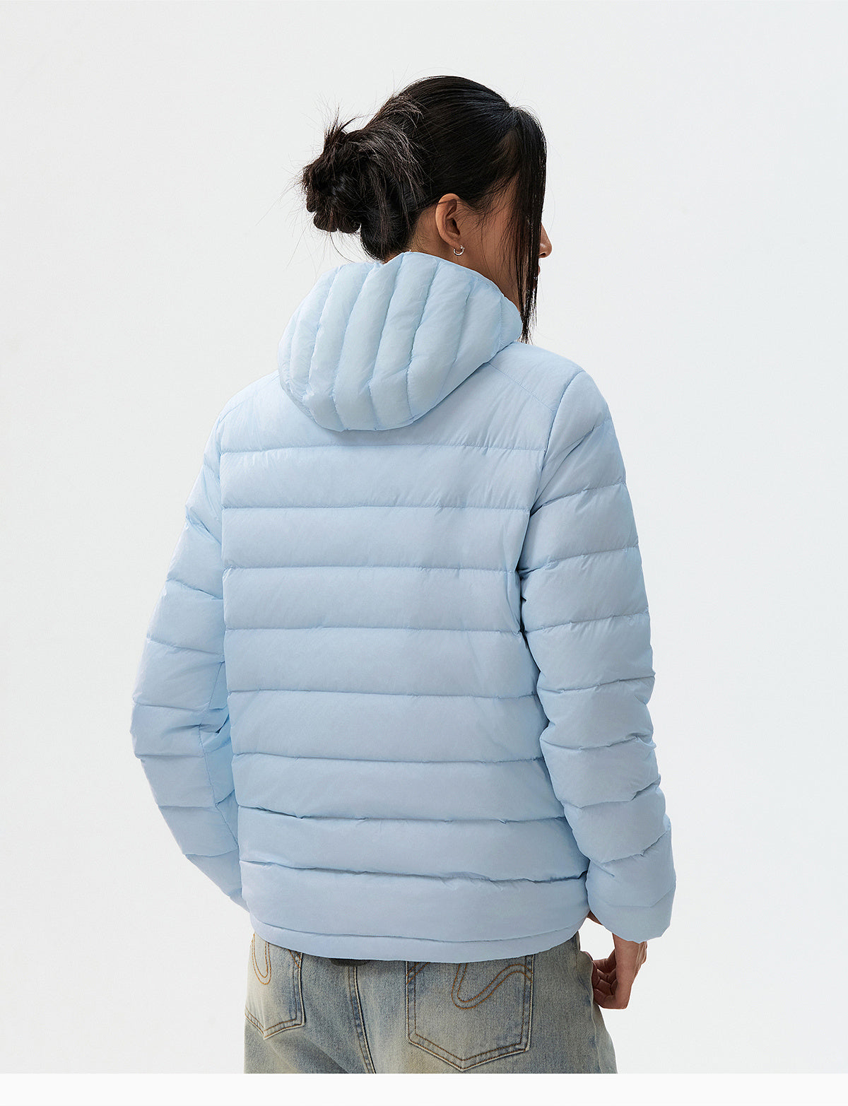 MEDM Waterproof Lightweight Hooded Down Jacket