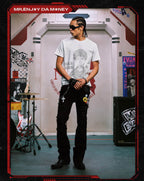 MEDM x EVA NEVER END Character Code Graphic Tee