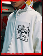 MEDM x EVA Unit-00, Unit-01, Unit-02 Mecha Design Zip-Up Hoodie