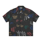 EMPTY REFERENCE Colorful Logo  Short Sleeve Shirt