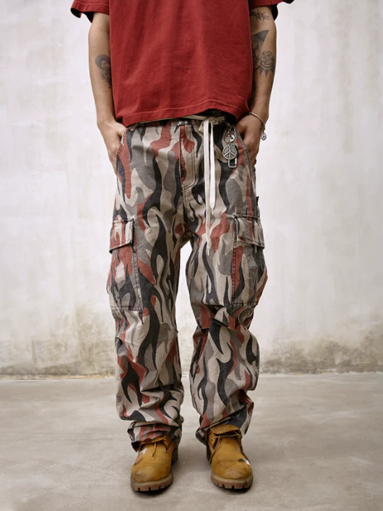 Remedy Flame Camouflage Work Cargo Pants