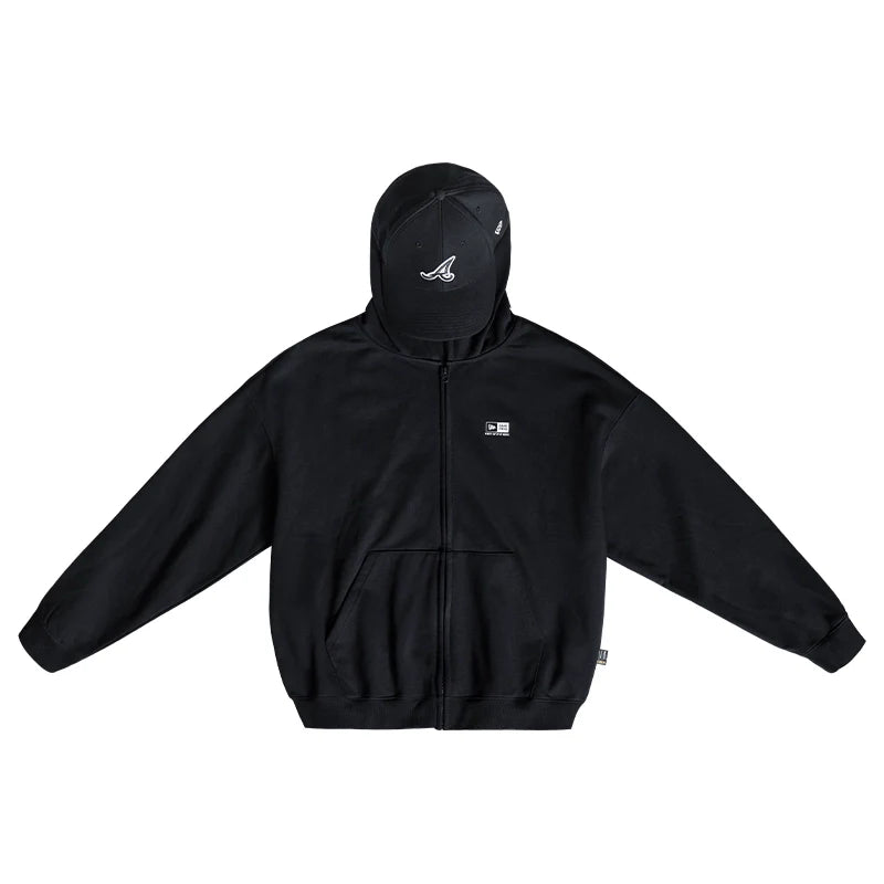Remedy Baseball Cap Hood Zip Up Hoodie
