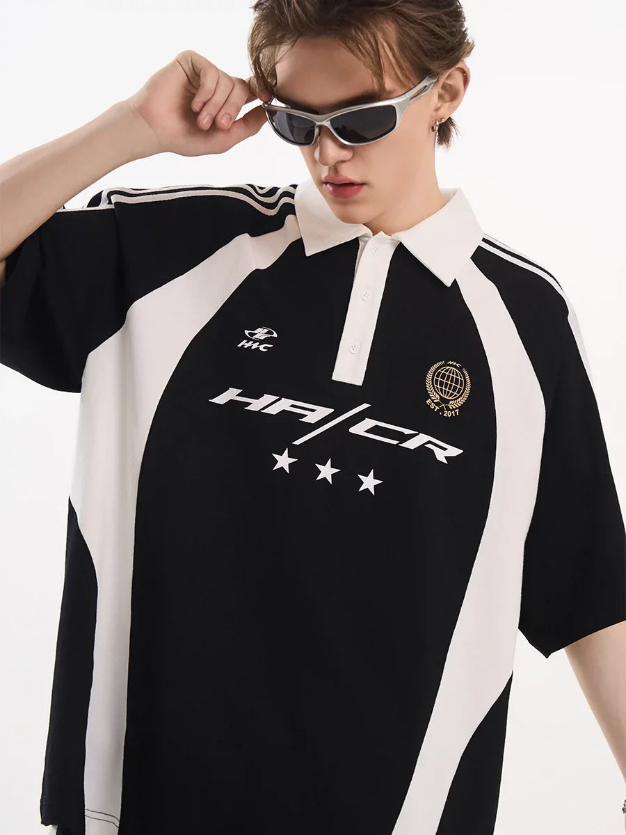 Harsh and Cruel Vintage Jersey Training Polo Shirt