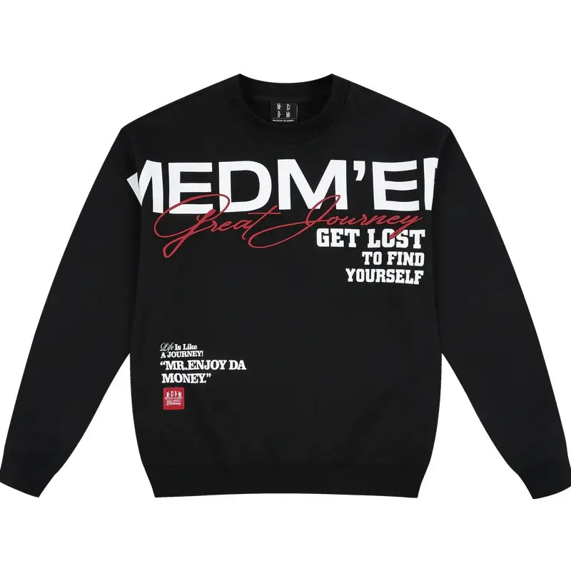 MEDM Big Logo Print Sweatshirt