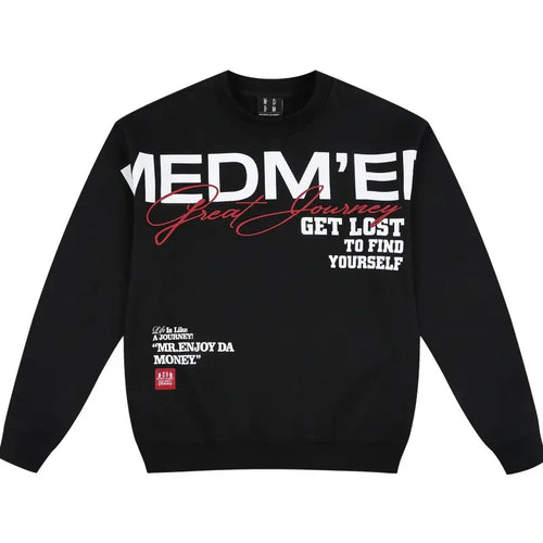 MEDM Big Logo Print Sweatshirt