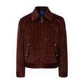 YADcrew Red Faux Horsehair Racing Jacket