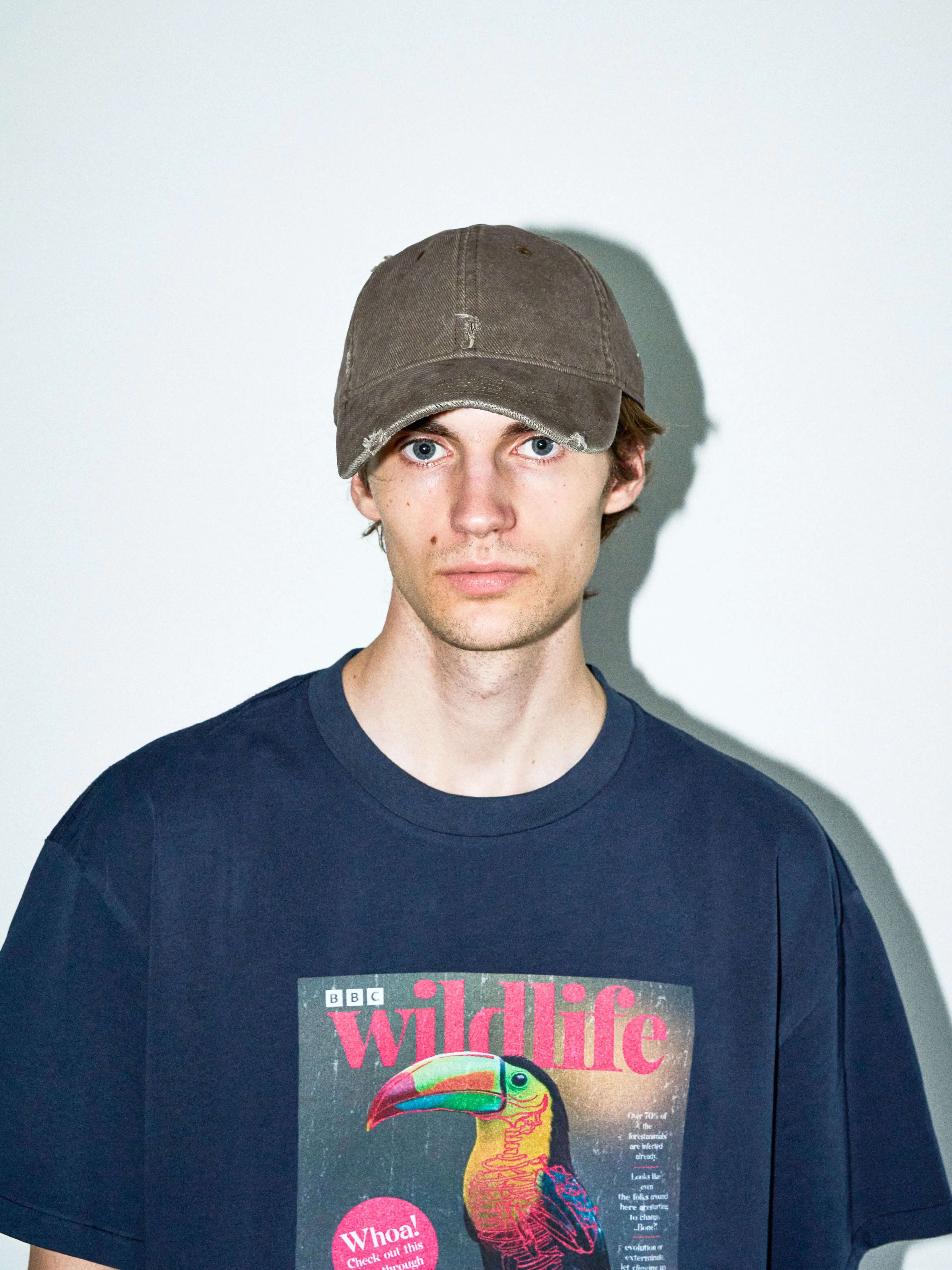 LIBERAFIT Vintage Washed Distressed Dad Cap