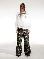 Night Lab NL Crack Print Sweatshirt