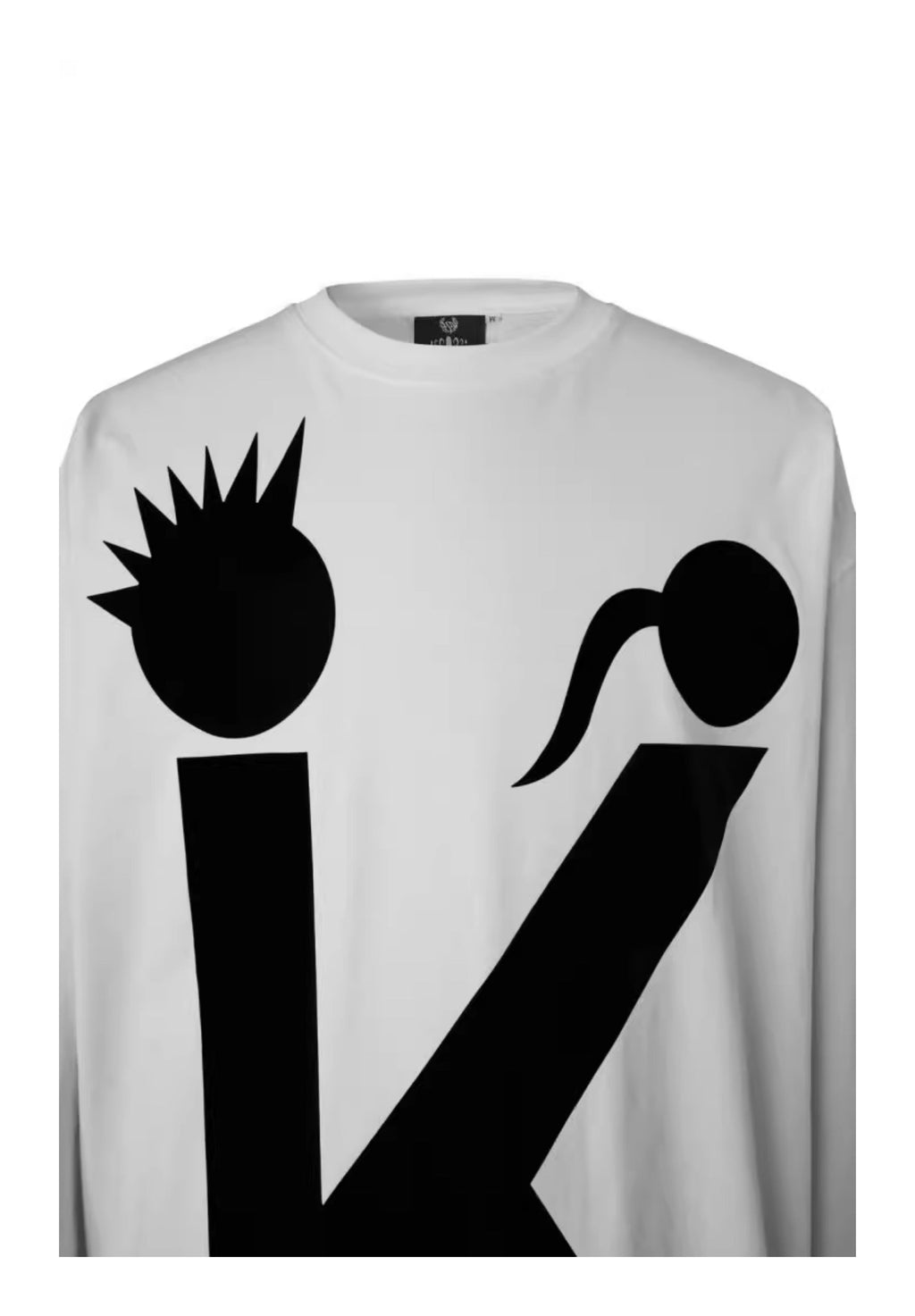 KARMANISTIC Big K Logo Long Sleeve Tee