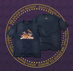 MEDM × JOJO Washed Distressed Character Print Tee