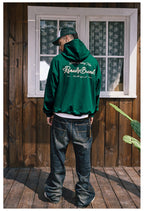 Remedy Metal Wax Seal Chain Embroidered Hoodie