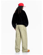 F3F Select Paint Splatter Washed Baggy Work Pants