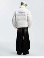 MEDM Honeycomb Pattern Down Jacket