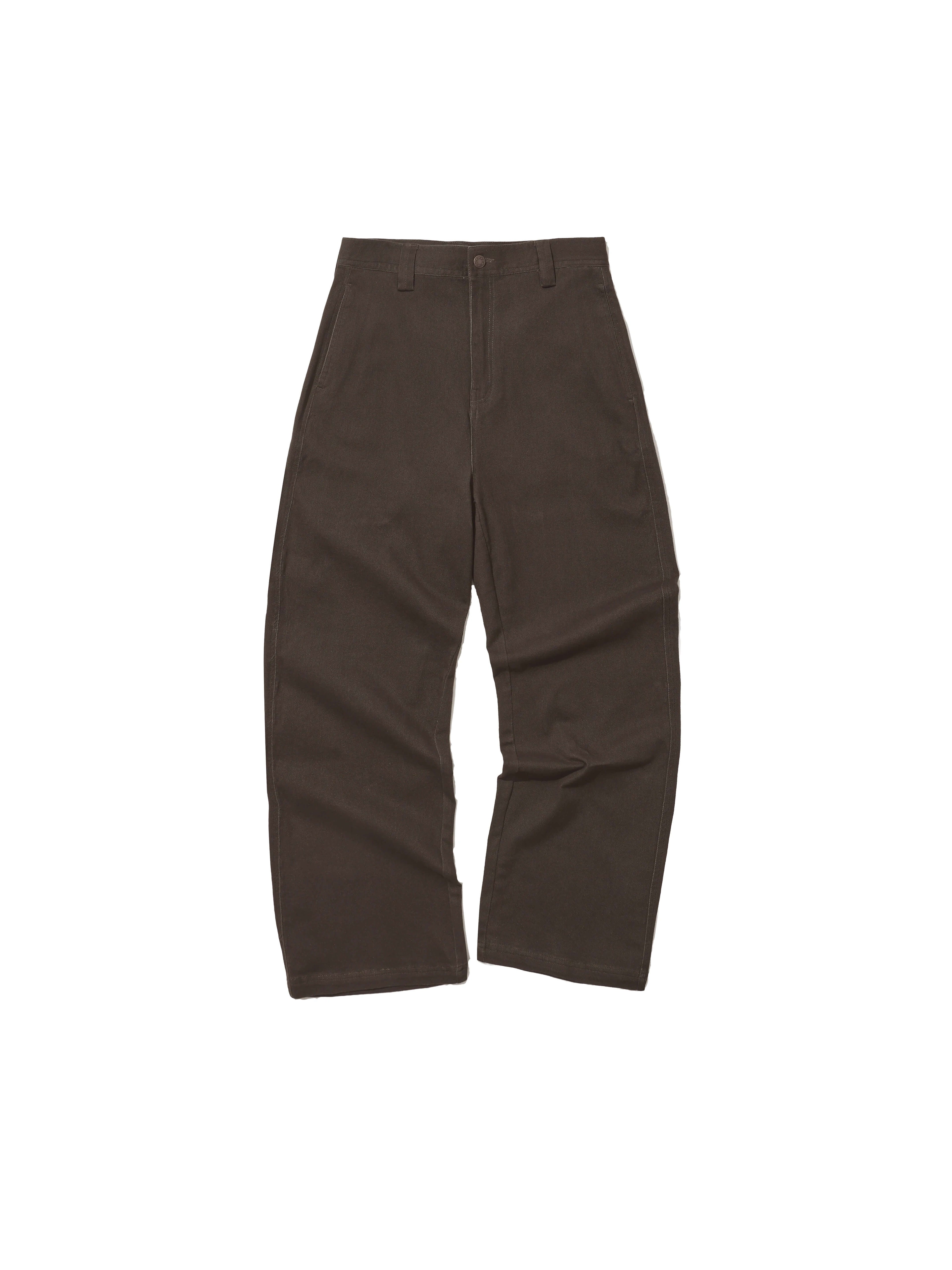 LIBERAFIT Washed Slight Flare Work Chino Pants