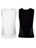 KARMANISTIC Rhinestone Embellished Tank Top