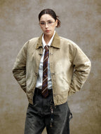 YADcrew Washed Detroit Work Jacket