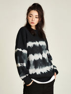 VOTE Tie Dyed Knit Sweater