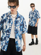 Harsh and Cruel Palm Shadow Cuban Shirt