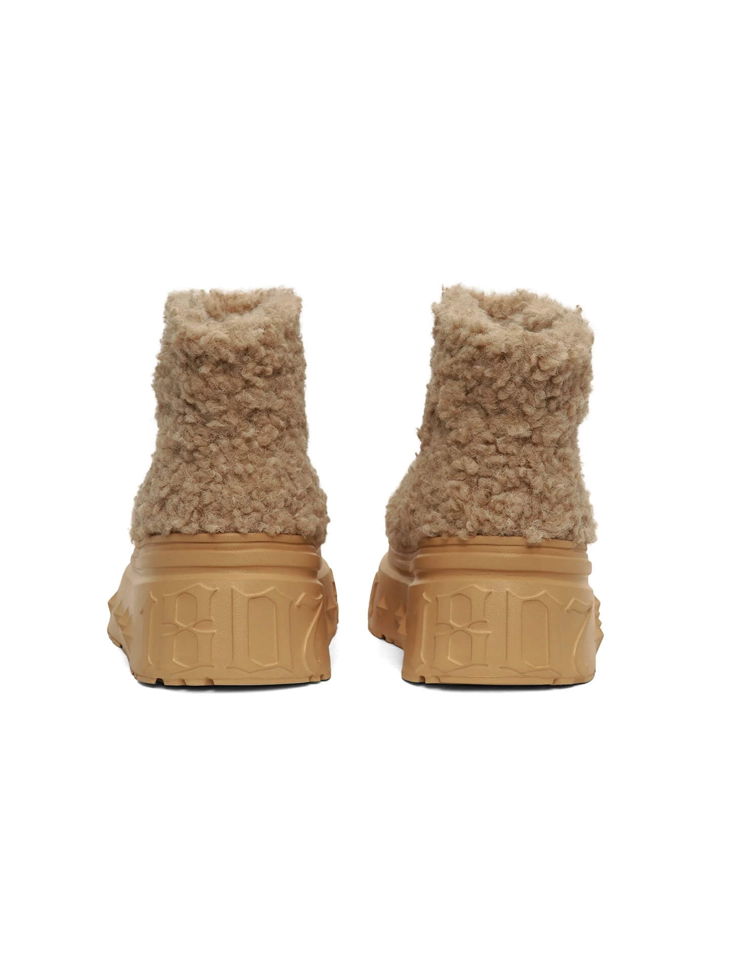 1807 INF-010 Gothic Chunky Platform Teddy Boots