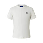 YADcrew Baroque Small Logo Embroidered Tee