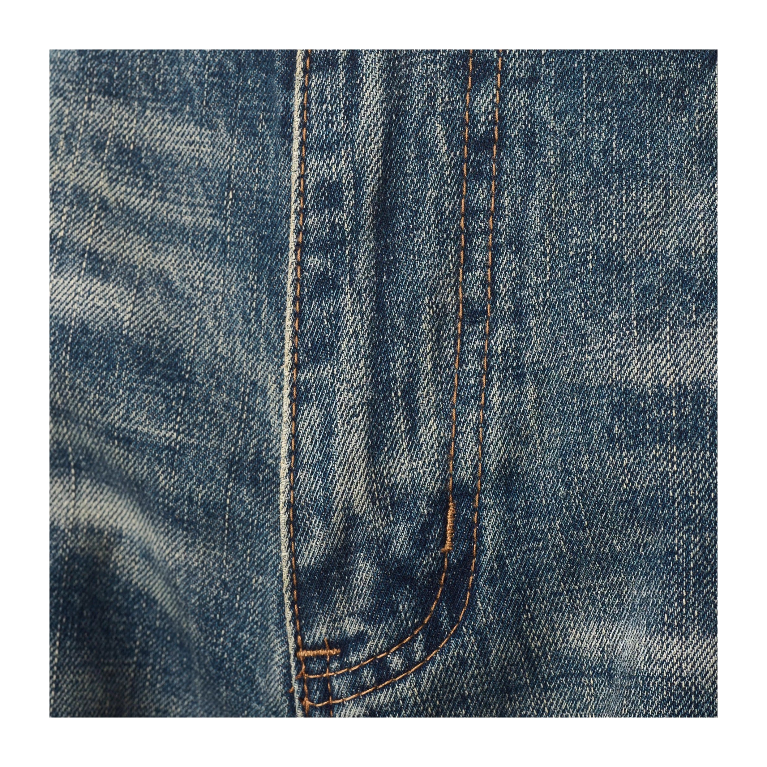 KARMANISTIC Riveted Washed Baggy Jeans