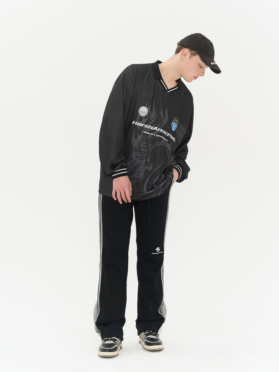 Harsh and Cruel Dragon Logo Jersey Shirt