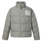MEDM 3D Embroidered Lace Puffer Jacket
