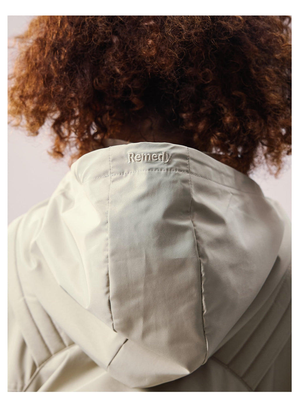 Remedy Backpack Design Hooded Windbreaker Jacket