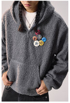 Remedy Sherpa Fleece Half Zip Hoodie