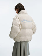 MEDM Suede 3D Embroidered Down Jacket