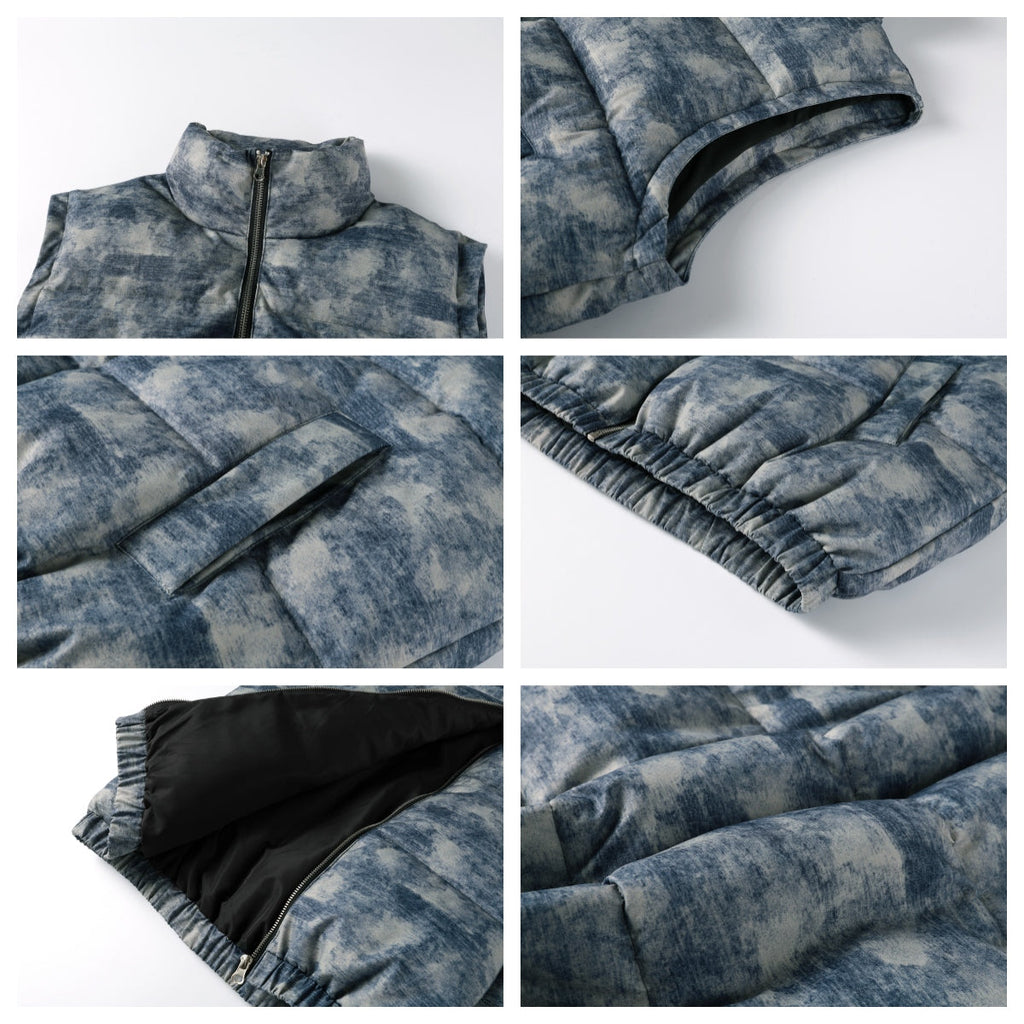 NOVACAM Digital Print Puffer Vest