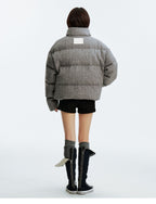 MEDM Cable Knit Down Jacket