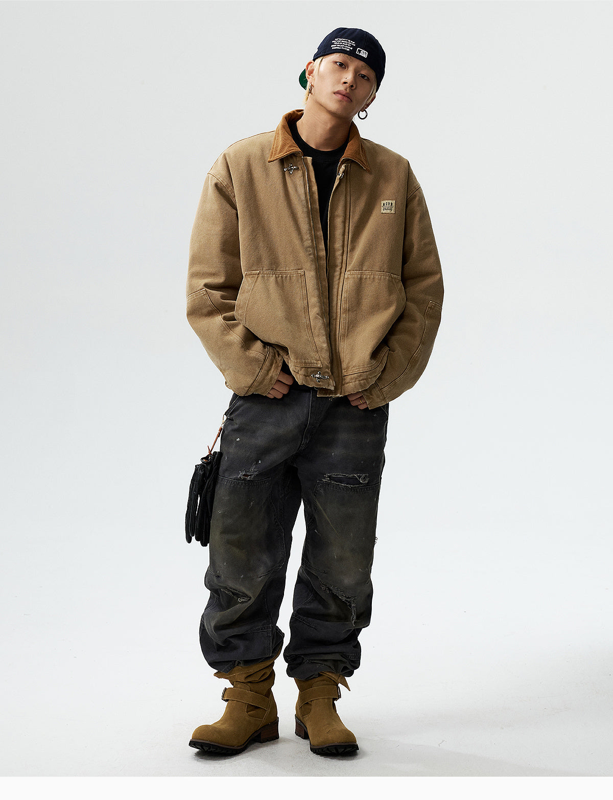MEDM Camouflage Logo Patch Detroit Jacket