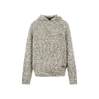 1807 Mixed Yarn Knit Hoodie