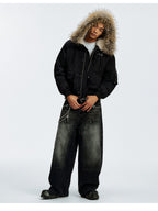 MEDM Fur Hood N-2B Flight Jacket