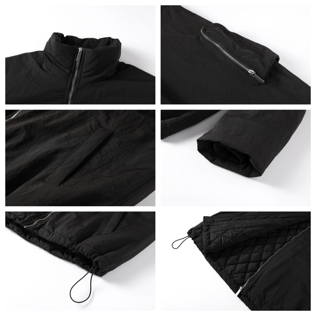 NOVACAM Windproof Puffer Short Jacket