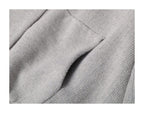 KARMANISTIC Embroidered Zip Up Knit Hoodie