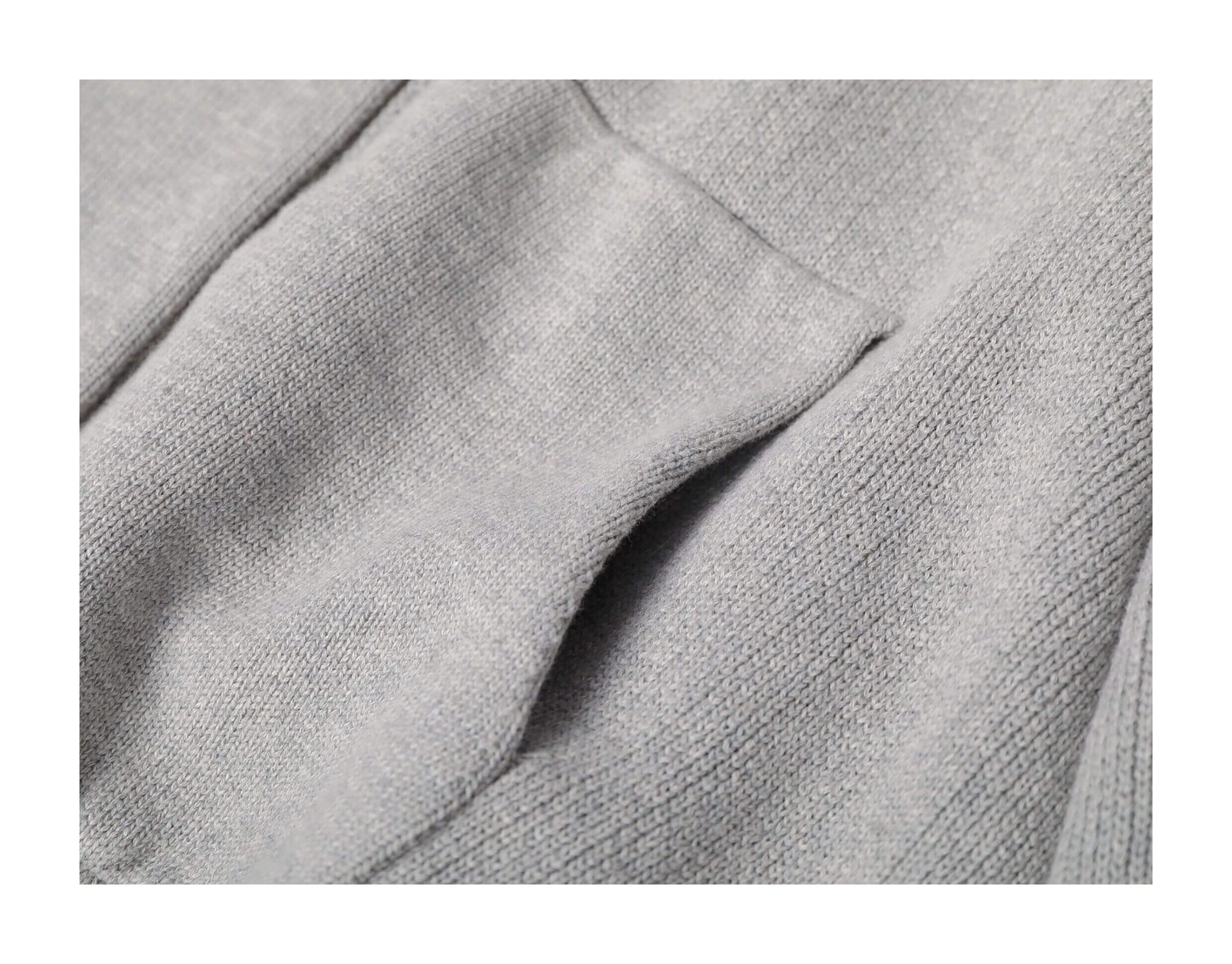 KARMANISTIC Embroidered Zip Up Knit Hoodie