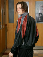 SOD Co. Velvet Deconstructed Track Jacket
