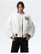 MEDM Ethnic Trim MA-1 Bomber Jacket