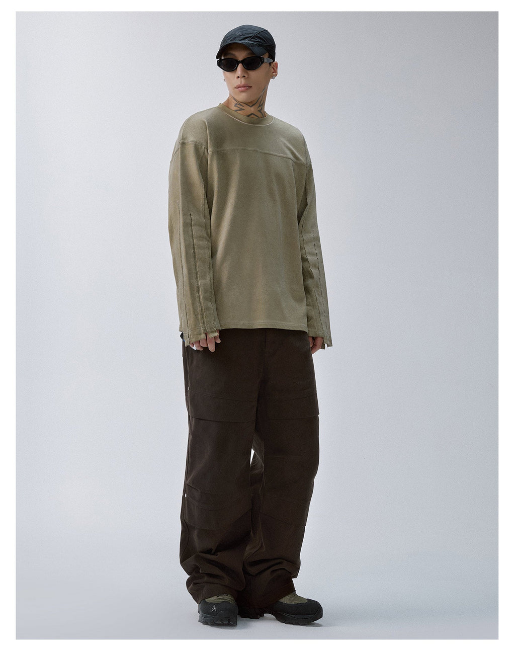 F2CE Dirty Dye Functional Long Sleeve Tee