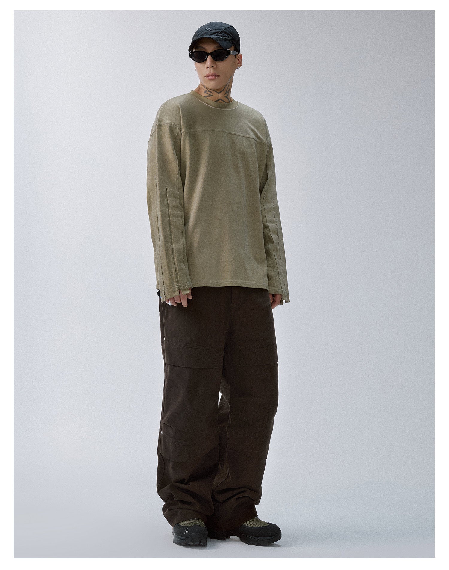 F2CE Dirty Dye Functional Long Sleeve Tee