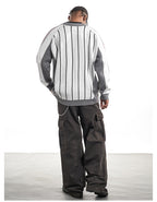 F3F Select Soccer Club Design V-neck Knit Sweater