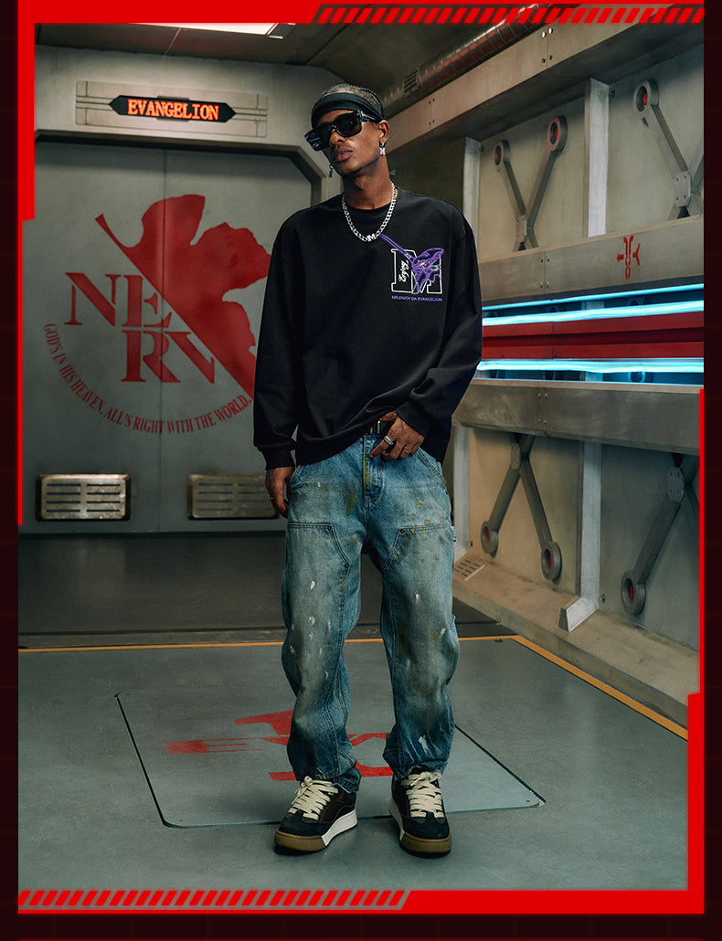 MEDM x EVA Basic Logo Long Sleeve Tee